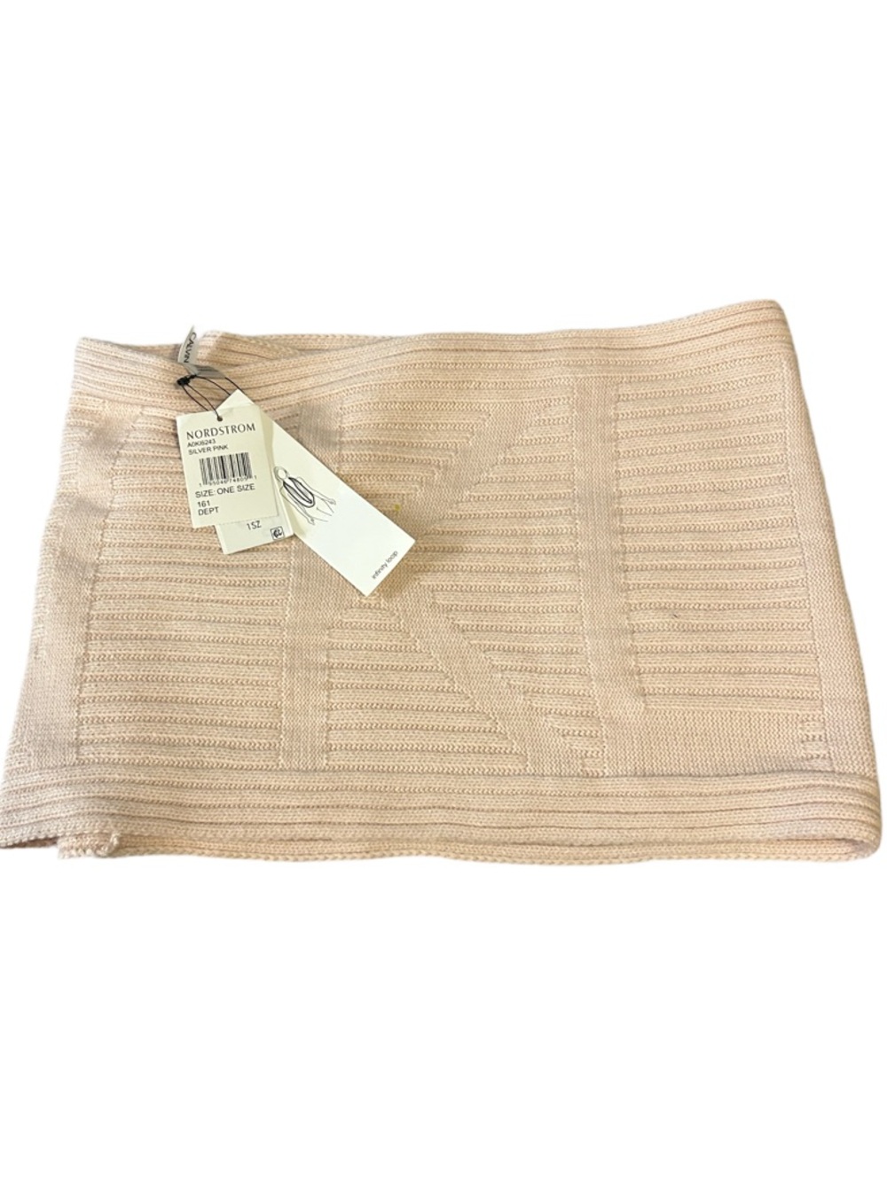 Calvin Klein Printed Knit Infinity Scarf